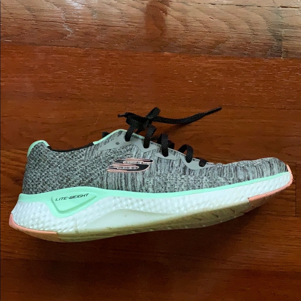 Light Gray Skechers